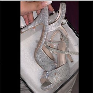Sparkly heels
